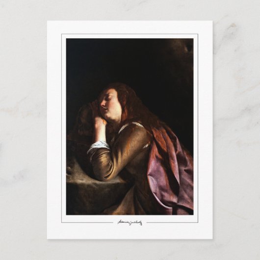 Artemisia Gentileschi #81 - Fine Art Postkarte (Vorderseite)