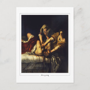 Artemisia Gentileschi #84 - Feine Kunst Postkarte