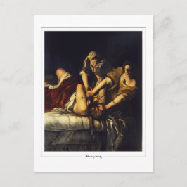 Artemisia Gentileschi #84 - Fine Art Postkarte