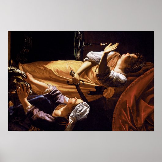 Artemisia Gentileschi Poster (Vorne)