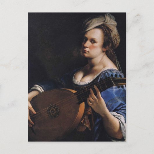 Artemisia Gentileschi Postkarte (Vorderseite)