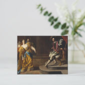 Artemisia Gentileschi Postkarte (Stehend Vorderseite)