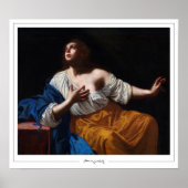 Artemisia Gentileschi Zedign Art Poster #11 (Vorne)