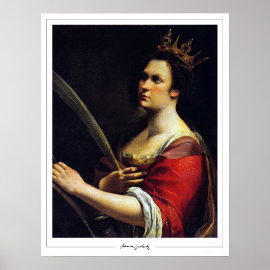 Artemisia Gentileschi Zedign Art Poster #12 (Vorne)