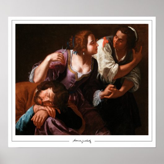 Artemisia Gentileschi Zedign Art Poster #17 (Vorne)