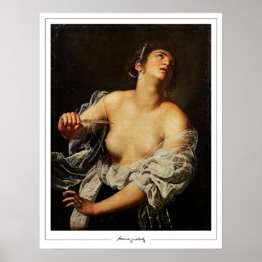 Artemisia Gentileschi Zedign Art Poster #35 (Vorne)