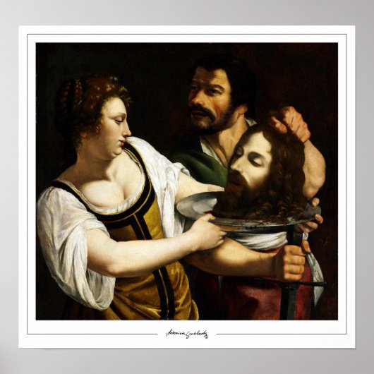 Artemisia Gentileschi Zedign Art Poster #36 (Vorne)