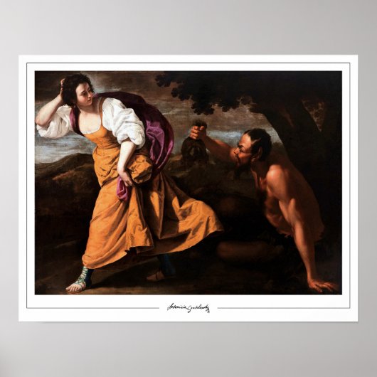 Artemisia Gentileschi Zedign Art Poster #42 (Vorne)