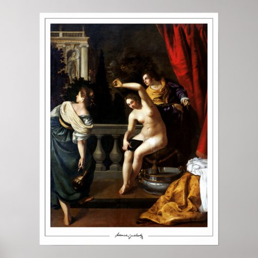 Artemisia Gentileschi Zedign Art Poster #45 (Vorne)