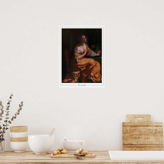 Artemisia Gentileschi Zedign Art Poster #48 (Küche)