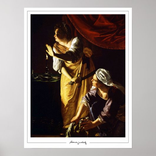 Artemisia Gentileschi Zedign Art Poster #75 (Vorne)