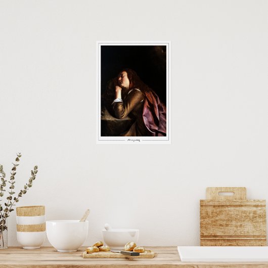 Artemisia Gentileschi Zedign Art Poster #81 (Küche)