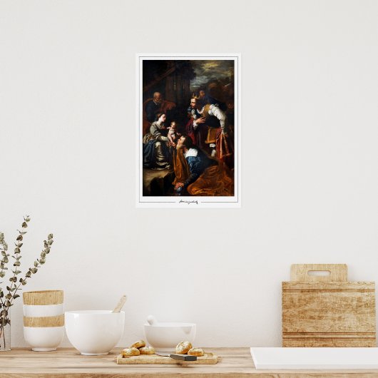 Artemisia Gentileschi Zedign Art Poster #83 (Küche)