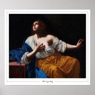 Artemisia Gentileschi Zedign-Kunstposter #11 Poster