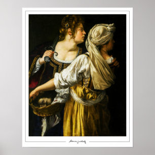 Artemisia Gentileschi Zedign Kunstposter #3 Poster