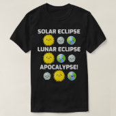 Arten der Eclipse-Apokalypse T-Shirt (Design vorne)