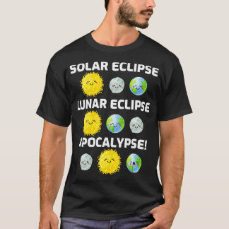Arten der Eclipse-Apokalypse T-Shirt