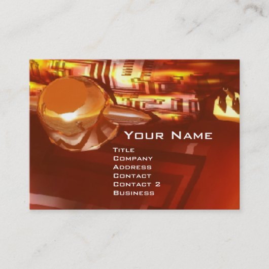 ARTEN IM WÜSTE DER HYPERION-Detail Visitenkarte (Vorderseite)