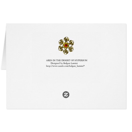 ARTEN IM WÜSTEN DER HYPERION (Rückseite Horizontal)