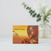 ARTEN IM WÜSTEN DER HYPERION VISITENKARTE (Stehend Vorderseite)