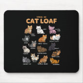 Arten Katzen Loaf Niedlich Kitten Kawaii Katzen Li Mousepad (Vorne)