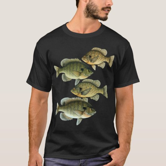 Arten von Bluegill T-Shirt (Vorderseite)