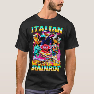 Arten von italienischem Brainrot-Meme-Charakter Ha T-Shirt