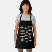 Arten von Süßwasserfischen Schürze (Insitu)