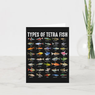 Arten von Tetra Fisch - Tetras Aquarium Arten Karte
