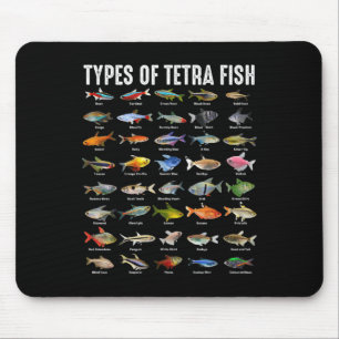 Arten von Tetra-Fischen - Tetra Aquarium Fischarte Mousepad