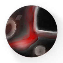 Arterielle Motive: Abstrakt Schwarz, Weiß und Rot