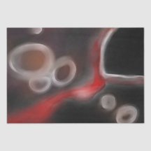 Arterielle Motive: Abstrakt Schwarz, Weiß und Rot