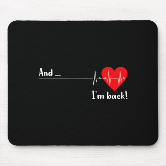 Artery Open, Heart Diseases Surgery Heartbeat Mousepad (Vorne)