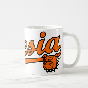 Artesia Bulldoggen-Skript-Tasse Kaffeetasse