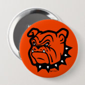 Artesia Bulldogs "Big Dog" Knopf Button (Vorne & Hinten)