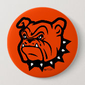 Artesia Bulldogs "Big Dog" Knopf Button (Vorderseite)
