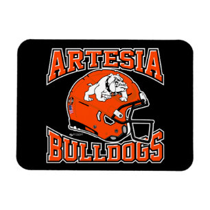 Artesia Bulldogs Erbe Magnet