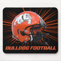 Artesia Bulldogs Footballhelm Mauspad
