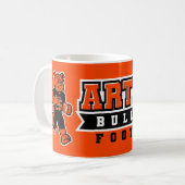 Artesia Bulldogs Kaffeetasse (Vorderseite Links)