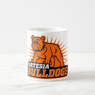Artesia Bulldogs Logo-Tasse Kaffeetasse
