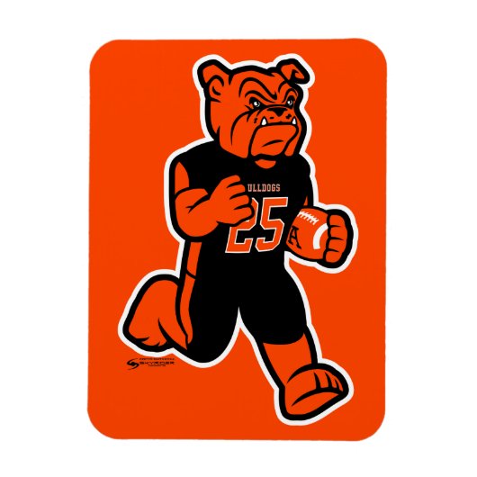 Artesia Bulldogs Magnet (Vertikal)
