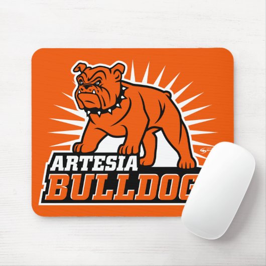 Artesia Bulldogs Mousepad (Mit Mouse)