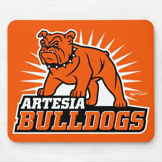 Artesia Bulldogs Mousepad (Vorne)
