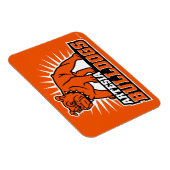 Artesia Bulldogs Primary Logo Flexible Magnet (Rechte Seite)