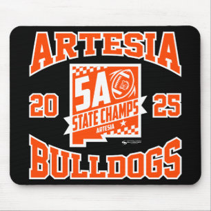 Artesia Bulldogs State-Champions-Logo Mousepad