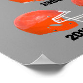 Artesia Bulldogs State Champs Helmet Poster (Ecke)