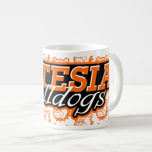 Artesia Bulldogs Tasse (VorderseiteRechts)