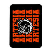 Artesia Bulldogs Tradition Magnet (Vertikal)