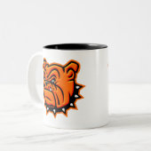 Artesia "Double Dog"-Tasse Zweifarbige Tasse (Vorderseite Links)