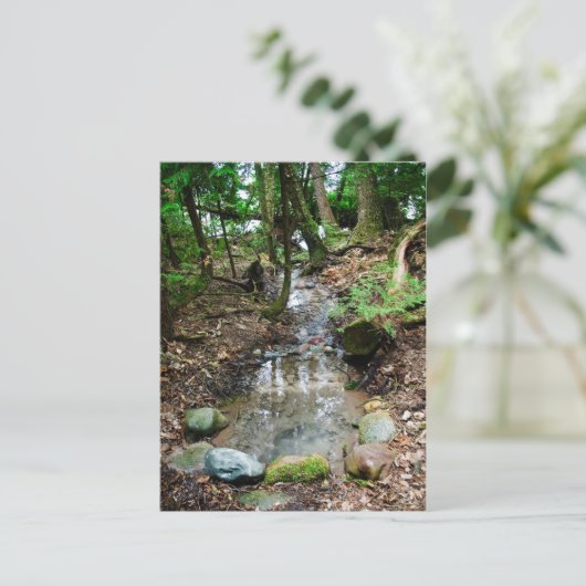 Artesischer Frühling Postkarte (Stehend Vorderseite)